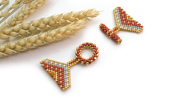 Schéma Comment faire un fermoir T en perles Miyuki ? Schéma Comment faire un fermoir T en perles Miyuki ?